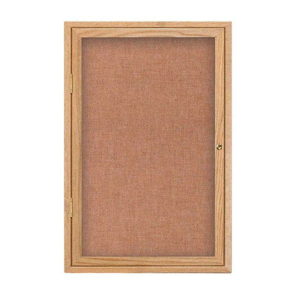 Sliding Glass Door Radius Letterboard, Hdr, 96"x48", Bronze/White Vinyl